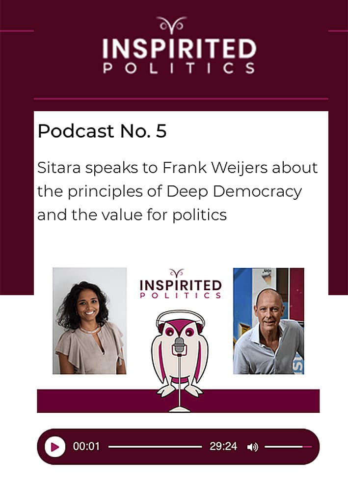 nspirited Politics Podcast Frank Weijers
